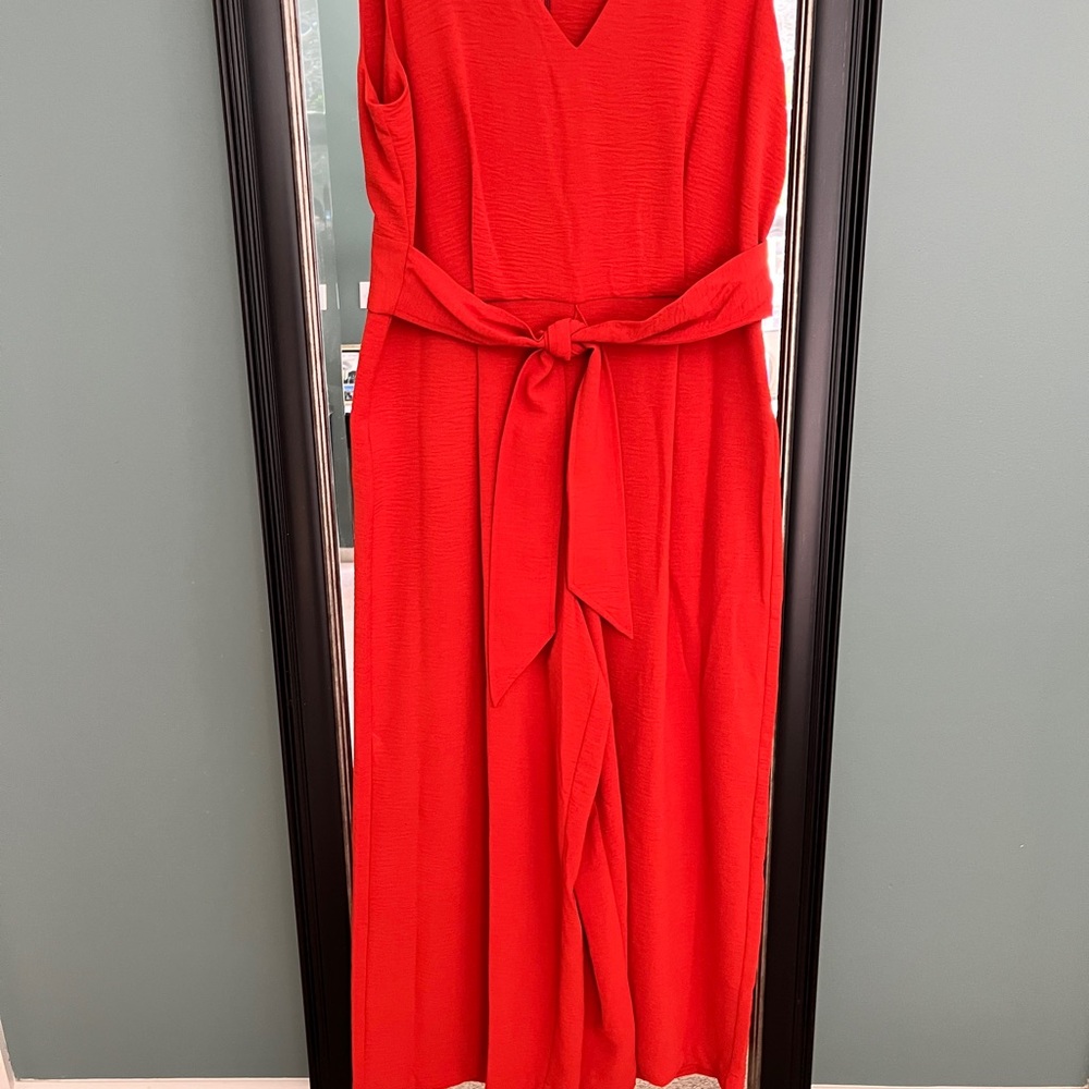 Calvin Klein cropped jump suit